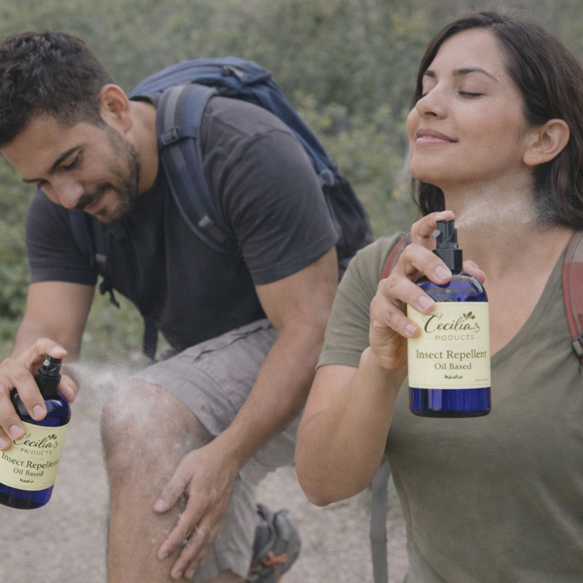 Insect Repellent (Deet-Free Oil Based Body Spray)