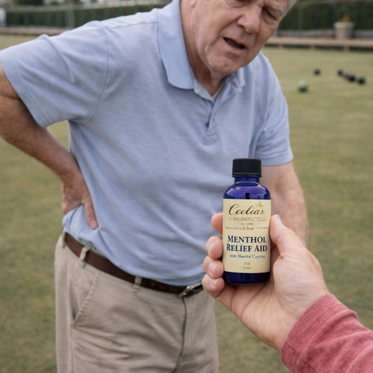 Menthol Relief Aid Oil (for General Pain)