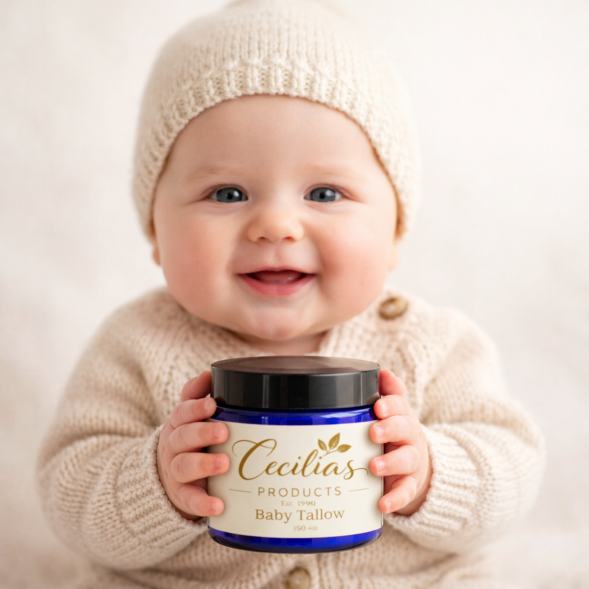 Tallow – Baby (Moisturizing, Calming & Soothing)