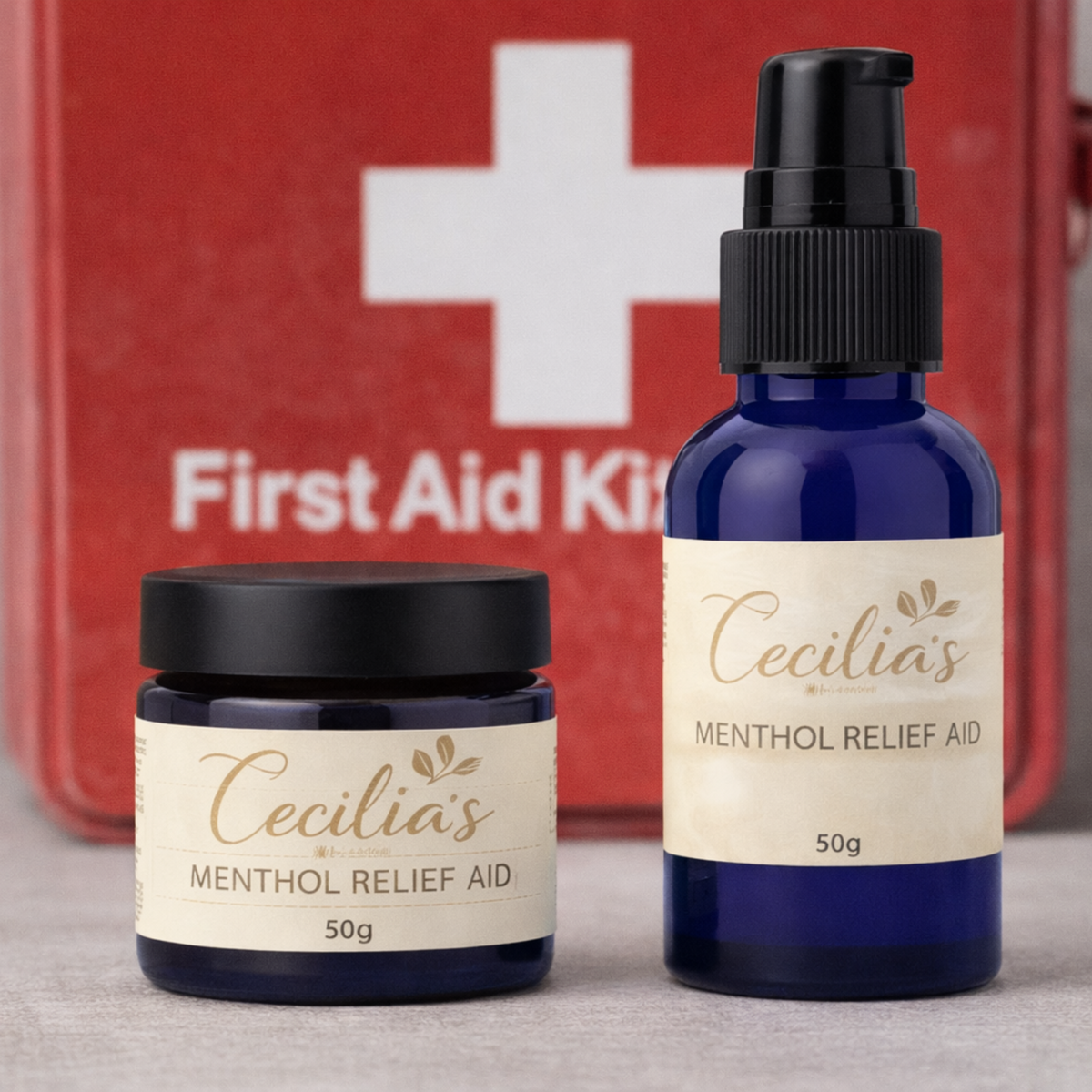 Menthol Relief Aid Cream (for General Pains)